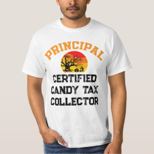Camiseta Recaudador principal de impuestos a las velas cert