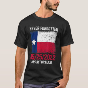 Camiseta Recen Nunca Olvidado Por El Apoyo De La Bandera De