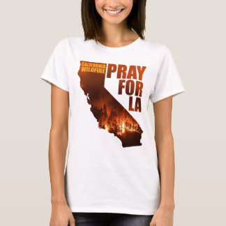 Camiseta Recen por California, apoyo a los incendios forest