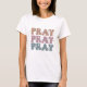 Camiseta Recen por ello cita cristiana religiosa (Anverso)