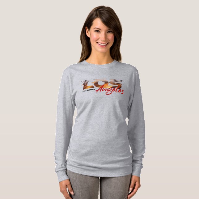 Camiseta Recen por Los Ángeles | Women Long Sleeve (Anverso completo)