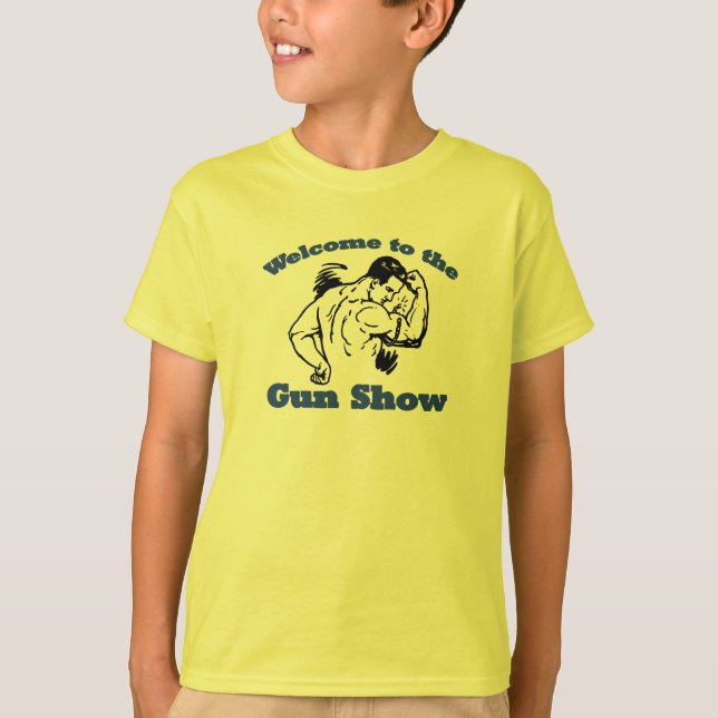 Camiseta Recepción a la demostración de arma (Anverso)