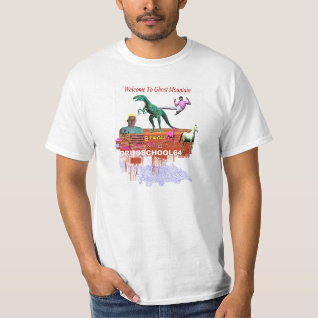 CAMISETA RECEPCIÓN A LA MONTAÑA DEL FANTASMA (Anverso)