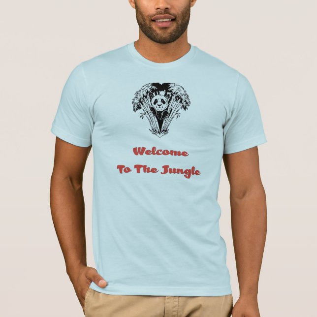 Camiseta Recepción a la selva (#1) (Anverso)