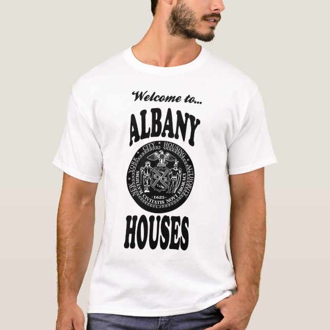 Camiseta Recepción a las casas de Albany (Anverso)