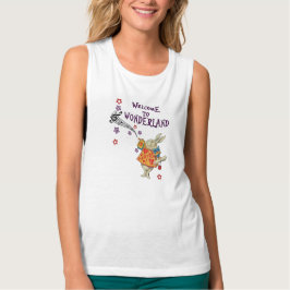 Camiseta Recepción del conejo a. Alicia en el país de las