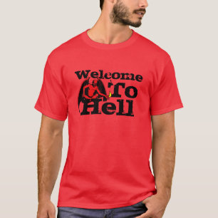 Camiseta Recepción del rojo al demonio del infierno