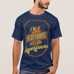 Camiseta Recepción recepcionista