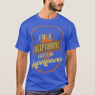 Camiseta Recepción recepcionista