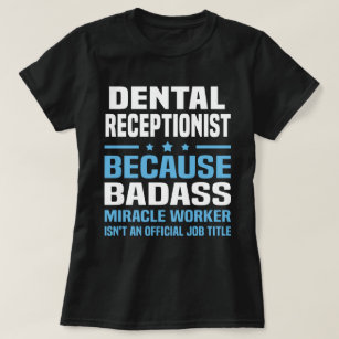 Camiseta Recepcionista dental