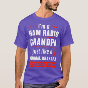 Camiseta Receptor de Hobbista de Operador de Radio Mens Ham