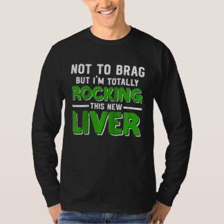 Camiseta Receptor de órgano Trasplante de hígado Supervivie