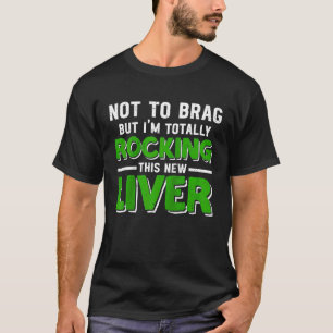Camiseta Receptor de órgano Trasplante de hígado Supervivie