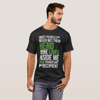Camiseta Receptor de Trasplante de Hígado Superviviente de