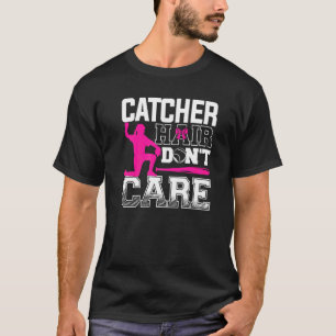 Camiseta Receptor Pelo No Importa Jugador Entrenador Béisbo