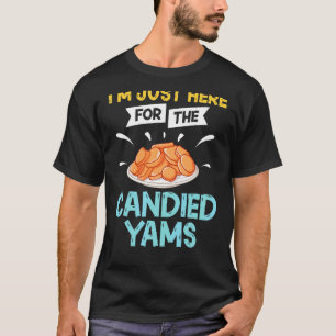 Camiseta Receta de batata dulce de yam canalizada Casserole