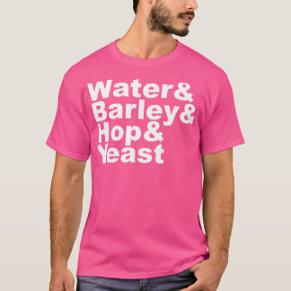 Camiseta Receta de cerveza