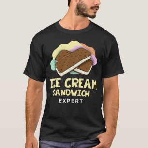 Camiseta Receta de galletas con crema de hielo