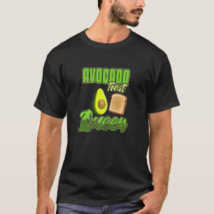 Camiseta Receta de la tostada de aguacate pan de temporada 