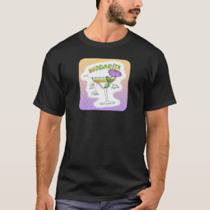 CAMISETA RECETA DE MARGARITA COCTEL ARTE