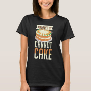 Camiseta Receta de tarta de zanahoria pasteles de cerdo Glu