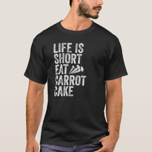 Camiseta Receta de tarta de zanahoria pasteles de cerdo Glu