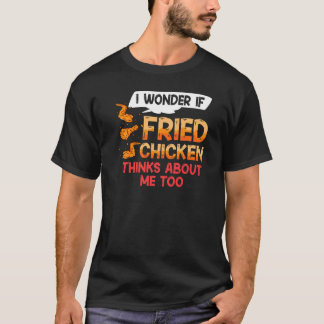 Camiseta Receta de tiras de ala de pollo frito dedos