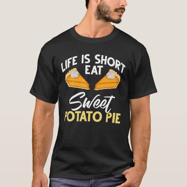 Camiseta Receta dulce de pasta de patata Vegan casero (Anverso)