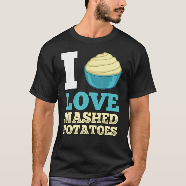 Camiseta Receta machacada de patata de ajo huele a papas ve (Anverso)