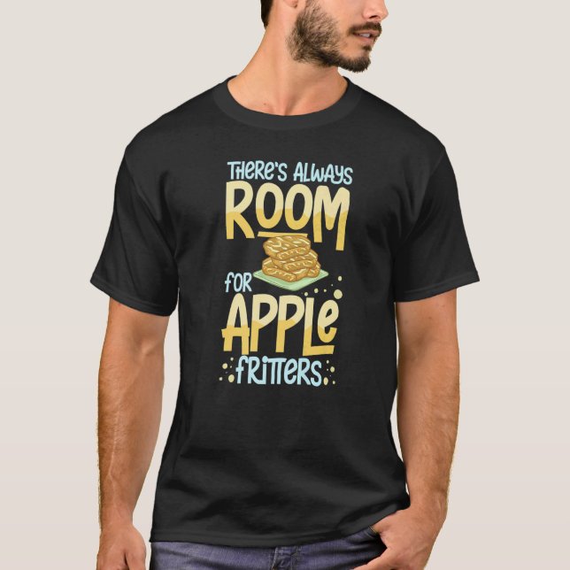 Camiseta Recetas de buñuelos de manzana Pan Donas Sin glute (Anverso)