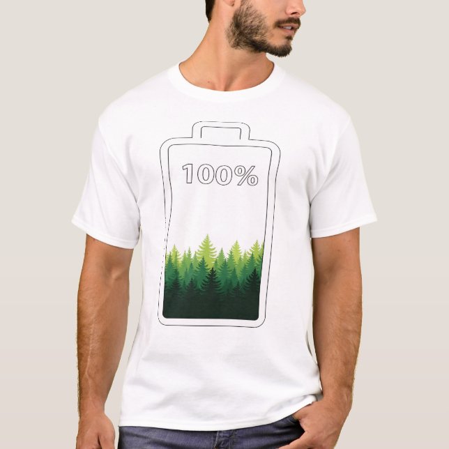 Camiseta Recharge Your Soul in the Great Outdoors (Anverso)