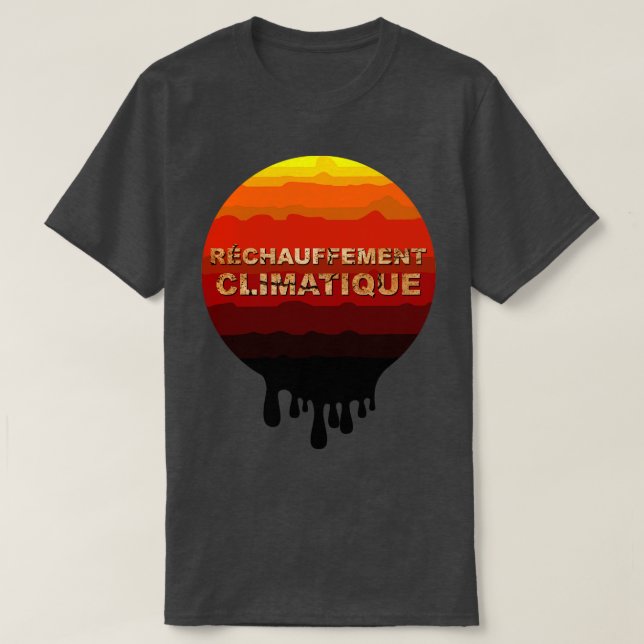 Camiseta Rechauffement Clique (Diseño del anverso)