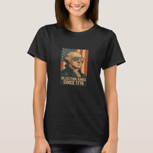 Camiseta Rechazando Reyes Desde 1776 Gráfico Clásico Vintag