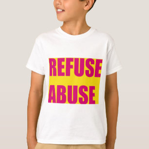 Camiseta Rechazar el abuso