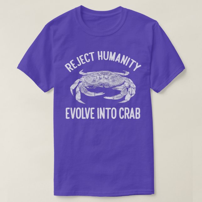 Camiseta Rechazar que la humanidad evolucione hacia el cang (Diseño del anverso)