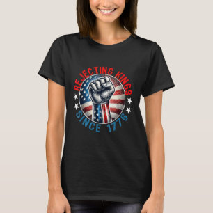 Camiseta Rechazo de Reyes desde el diseño de agarre manual 