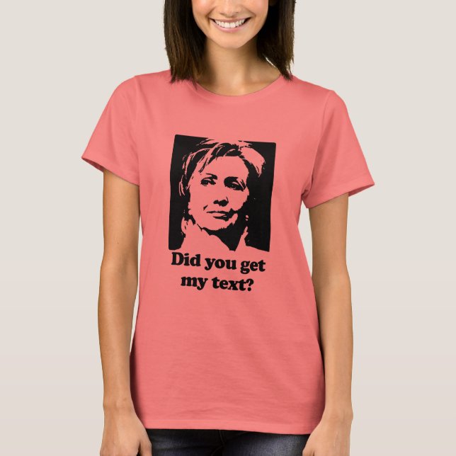 Camiseta ¿Recibiste mi texto.png (Anverso)