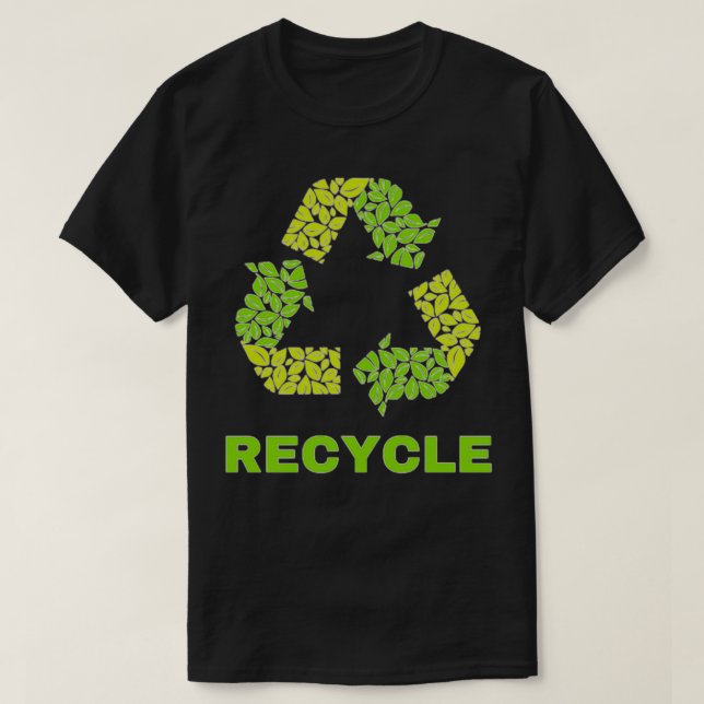 CAMISETA RECICLAJE 1 (Diseño del anverso)