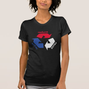 Camiseta Reciclaje de Estados Unidos