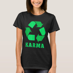 Camiseta Reciclaje de Karma Protección Ambiental Clima P