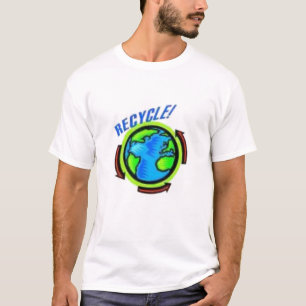 Camiseta Reciclaje de la ayuda