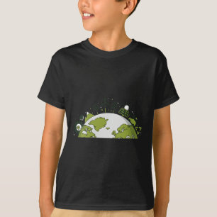 Camiseta Reciclaje de la energía renovable y el ampollas pa