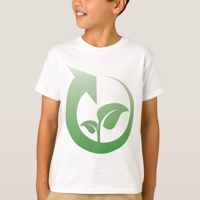Camiseta Reciclaje de la muestra (Anverso)