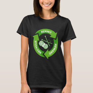 Camiseta Reciclaje de punto de arrastre Remake Eco Knitter