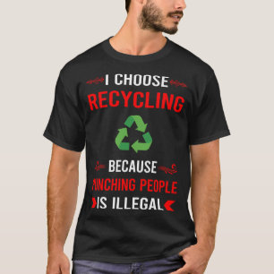 Camiseta Reciclaje de punzonado