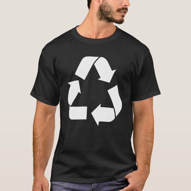 Camiseta Reciclaje de reciclaje (Anverso)