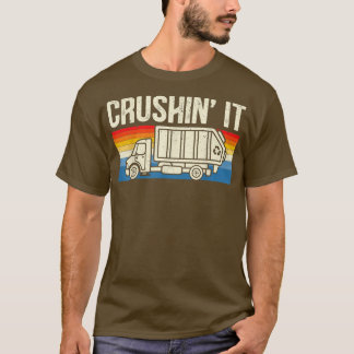 Camiseta Reciclaje de recolectores de basura de camiones de