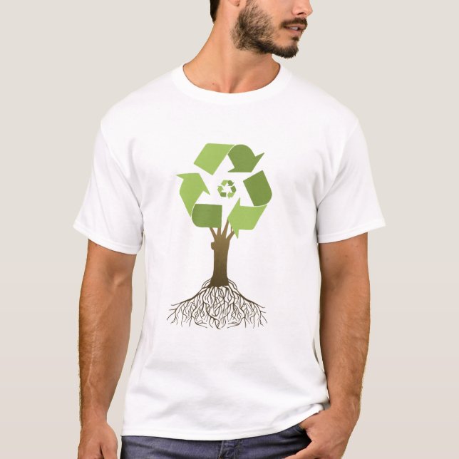 CAMISETA RECICLAJE DEL ÁRBOL (Anverso)