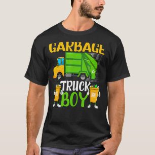 Camiseta Reciclaje del Día de la Basura del Camión de la Ba