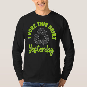 Camiseta Reciclaje ecologista reciclador de tierra